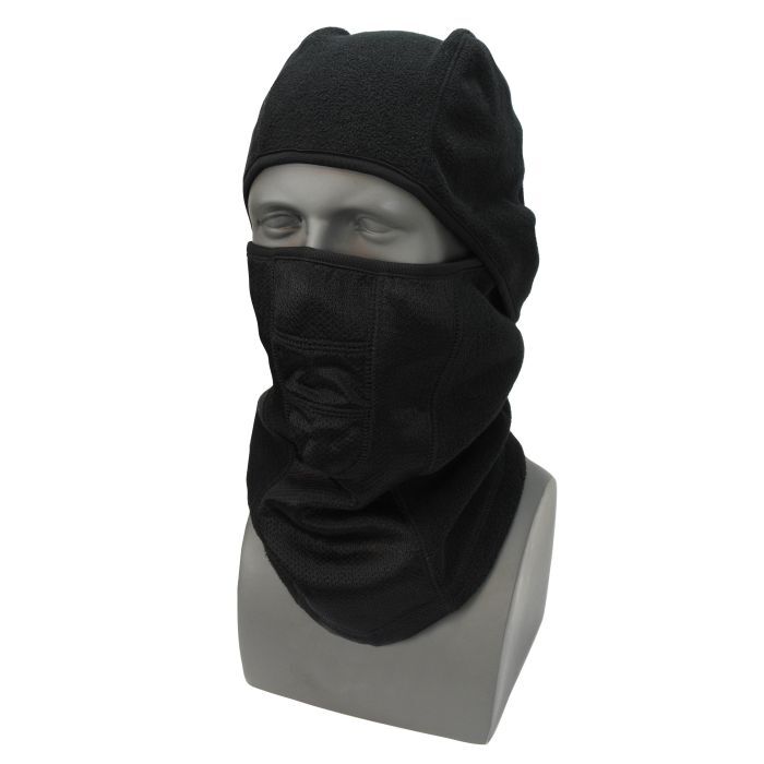 Radians Nordic Blaze® RWL25 Hinged Fleece Balaclava - Black