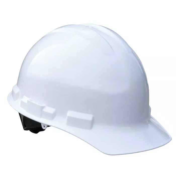 Radians Granite™ Cap Style 6 Point Pinlock Hard Hat - White