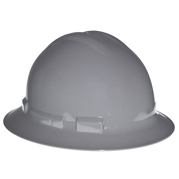 Radians Quartz™ Full Brim 6 Point Ratchet Hard Hat - Dark Gray