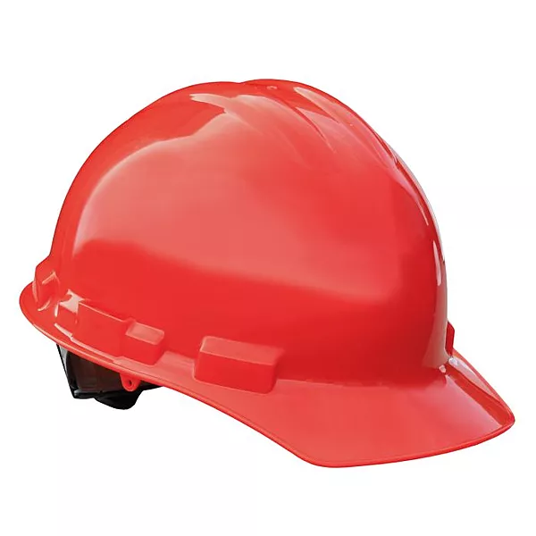 Radians Granite™ Cap Style 6 Point Ratchet Hard Hat - Red