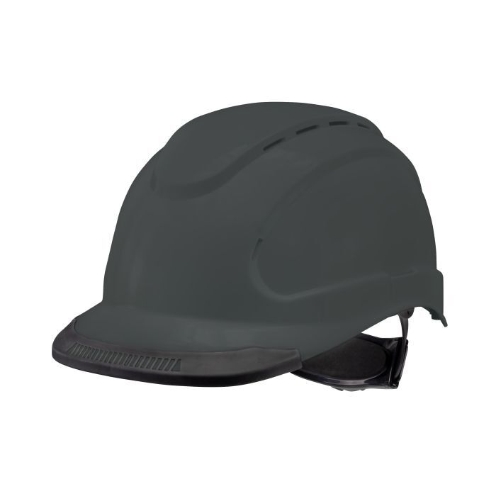 Radians HYPEMAN™ RHH6V 6-Point Ratchet Vented Type I Cap Style Hard Hat - Dark Gray