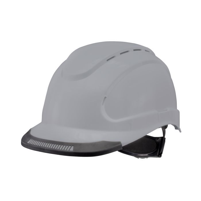 Radians HYPEMAN™ RHH6V 6-Point Ratchet Vented Type I Cap Style Hard Hat - Light Gray