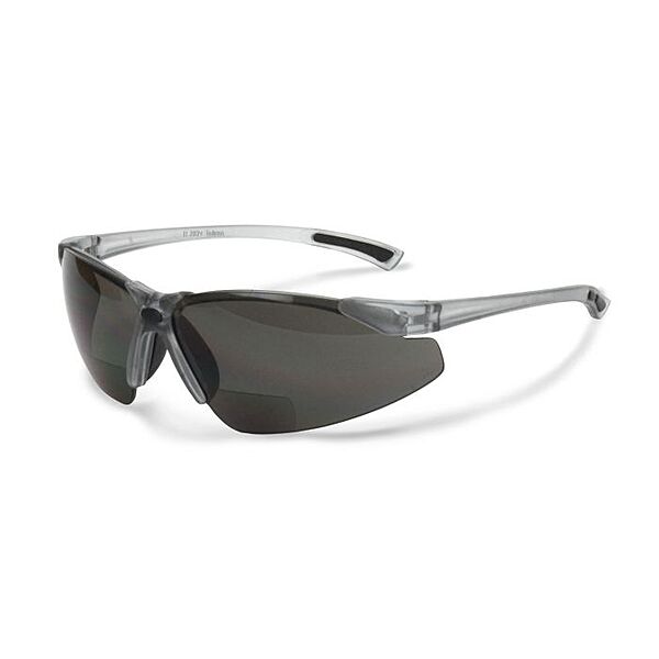 Radians C2™ Magnifier Safety Eyewear - Smoke Frame - Smoke Lens - 2.5 Diopter