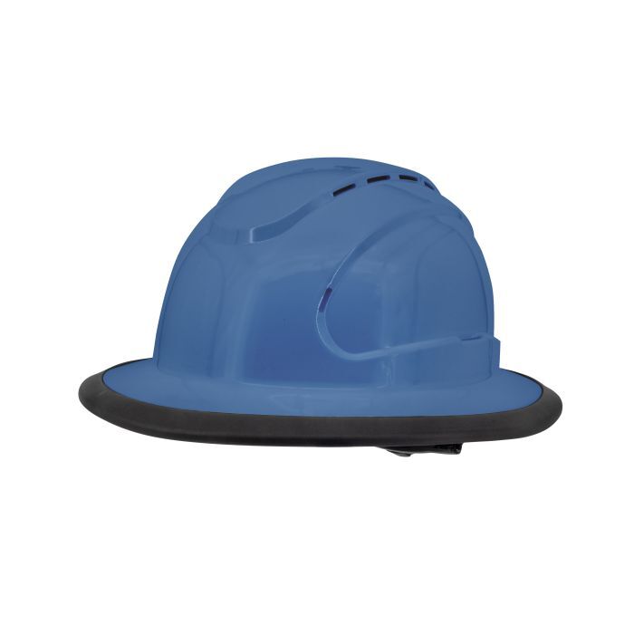 Radians THE JUDGE™ RHJ6V 6-Point Ratchet Vented Type I Full Brim Hard Hat - Blue