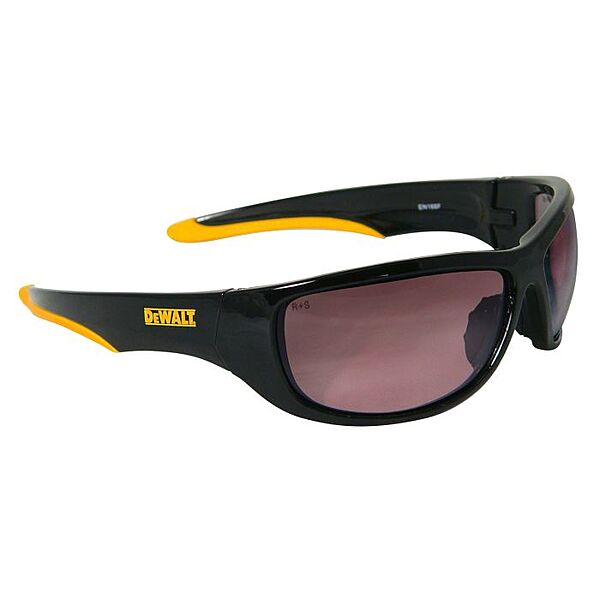 DEWALT DPG94 Dominator™ Protective Eyewear - Black/Yellow Frame - Gradient Lens