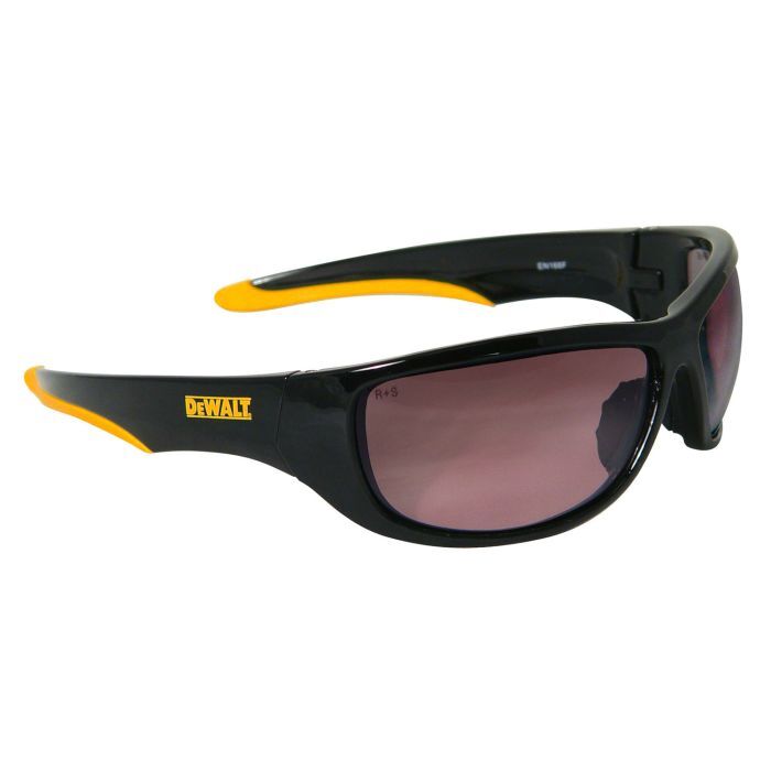 DEWALT DPG94 Dominator™ Protective Eyewear - Black/Yellow Frame - Gradient Lens