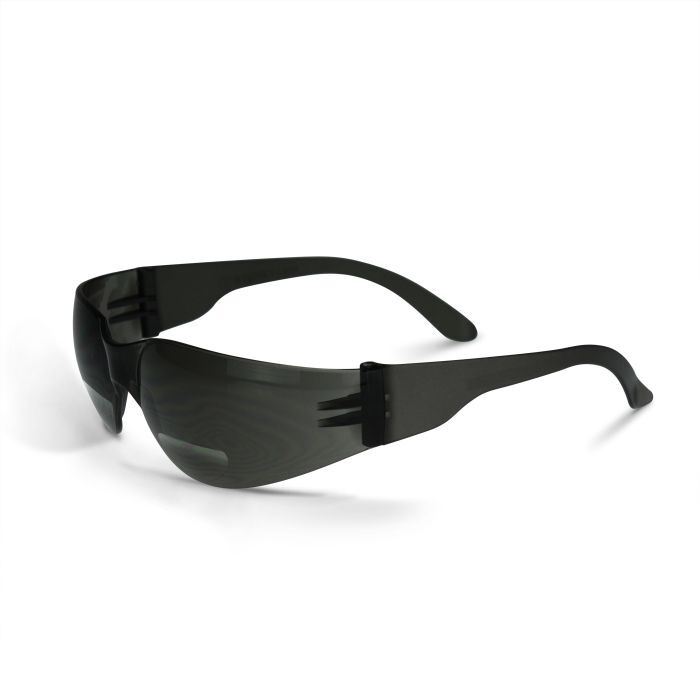 Radians Mirage™ MRB Magnifier Safety Eyewear - Smoke Frame - Smoke Lens - 2 Diopter