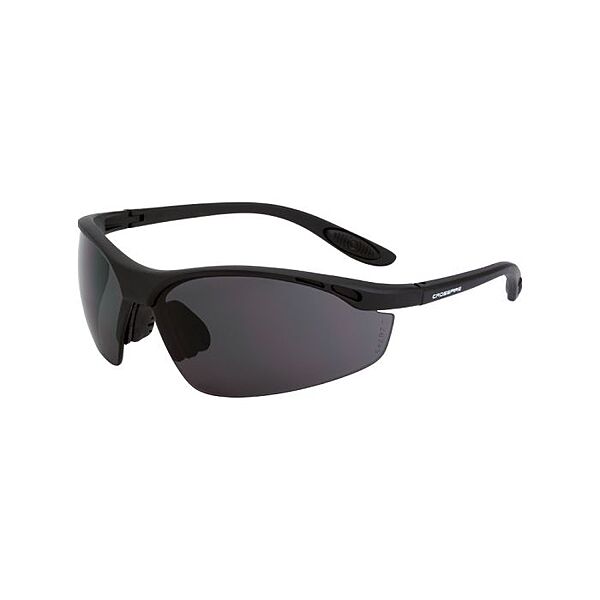 Crossfire Talon Magnifier Safety Eyewear - Matte Black Frame - Smoke Lens - 2.5 Diopter