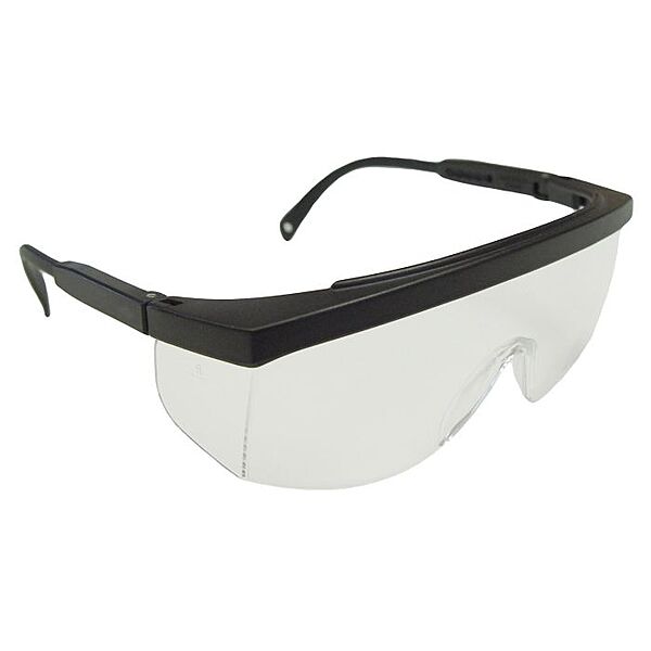 Radians Galaxy™ Safety Eyewear - Black Frame - Clear Anti-Fog Lens