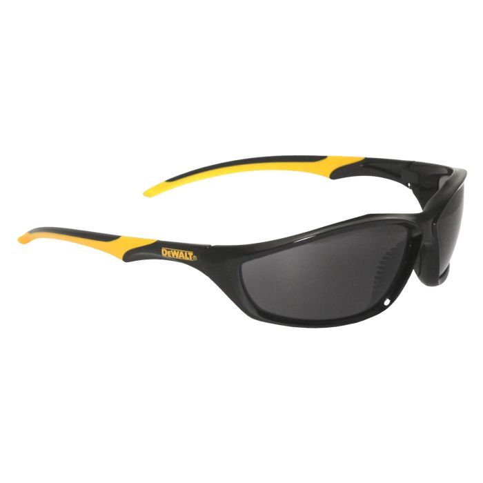 DEWALT DPG96 Router™ Protective Eyewear - Black/Yellow Frame - Smoke Lens