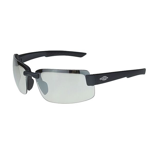 Crossfire ES6 Premium Safety Eyewear - Matte Black Frame - Indoor/Outdoor Lens