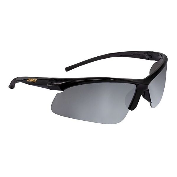 DEWALT DPG51 Radius™ Protective Eyewear - Black Frame - Silver Mirror Lens