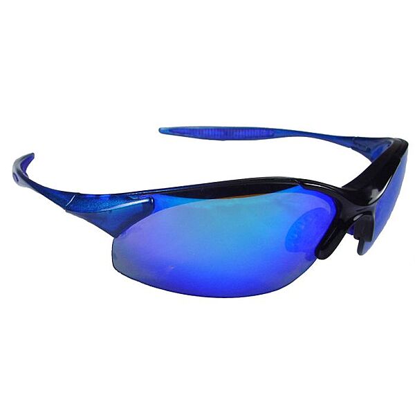 Radians Rad-Infinity™ Safety Eyewear - Blue Frame - Blue Mirror Lens