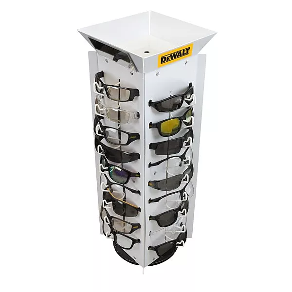 Radians Safety Glass Spinning Counter Display - 36 Pair
