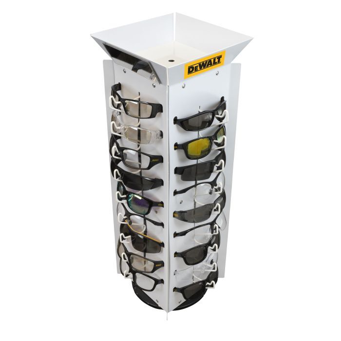 Radians Safety Glass Spinning Counter Display - 36 Pair