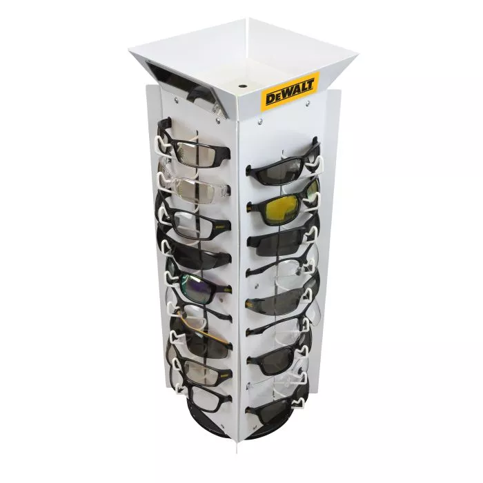 Radians Safety Glass Spinning Counter Display - 36 Pair