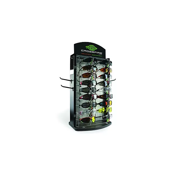 Crossfire Safety Eyewear Revolving Two-Sided Counter Display - 36 Units