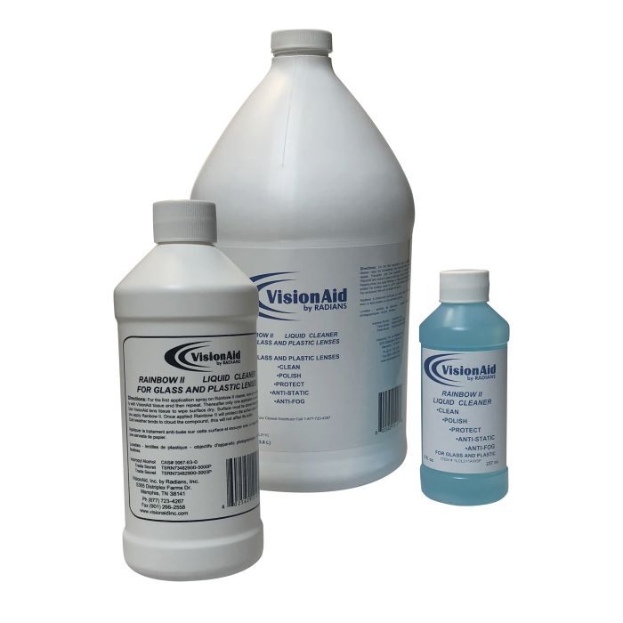 Vision Aid Lens Cleaning Liquid - 8 oz w/Flip Top Cap