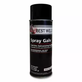 Cold Zinc Galvanizing Primer, 14 oz Aerosol Can, Gray