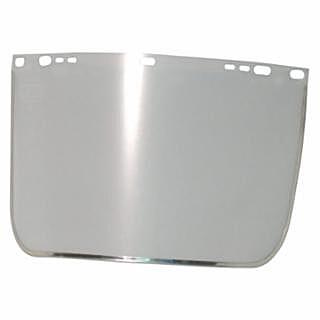 Visor, Shade 5, Aluminum Bound, 15-1/2 in L x 9 in H, for Jackson Safety® Head Gear/Cap Adaptors
