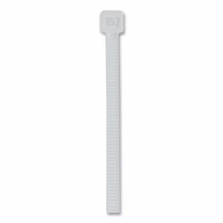 General Purpose Cable Tie, 50 lb Tensile Strength, 11.1 in L, Natural, 100 EA/BG
