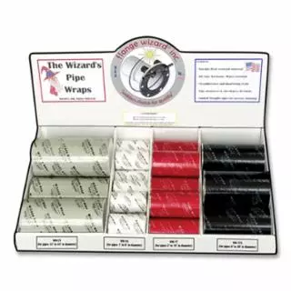 PIPE WRAP DISPLAY W/ WIZARD WRAPS