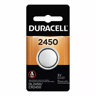 Lithium Battery, Coin Cell, 3V, 2450, (1 EA/PK) 36 Bulk Pack
