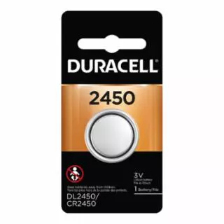 Lithium Battery, Coin Cell, 3V, 2450, (1 EA/PK) 36 Bulk Pack