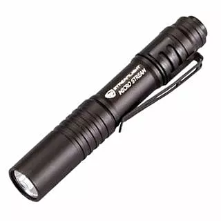 MicroStream® LED Flashlight, 1 AAA, 45 Lumens, Black