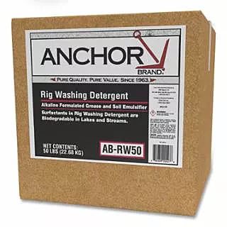 Rig Washing Detergent, 50 lb, Drum