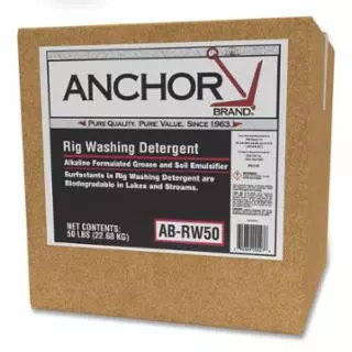 Rig Washing Detergent, 50 lb, Drum