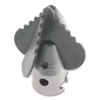 Drain Cleaner Tools, Four-Blade Cutter, 1-3/4 in, for 1/2" Cable, T-112