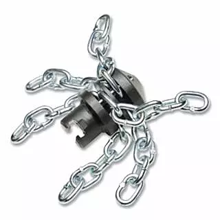 Drain Cleaner Tools, Chain Knocker, 3 to 4 in, for 1/2 in Cable, T-114