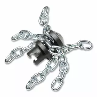 Drain Cleaner Tools, Chain Knocker, 3 to 4 in, for 1/2 in Cable, T-114