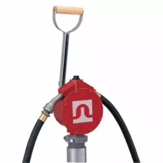 Piston Hand Pump, 3/4 in (NPT), 8 ft Hose