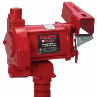 Rotary Vane Pumps with Manual Nozzle, 20 gpm, Rotary Vane Amp