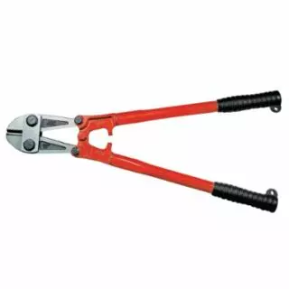Bolt Cutter, 24 in OAL, 3/8 in Cutting Cap, Center Cut