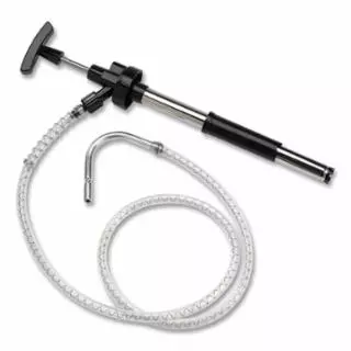 Standard Pump, 17.5 in L Hose, For 3/ 5 or 10 liter/US quart Drums, Black