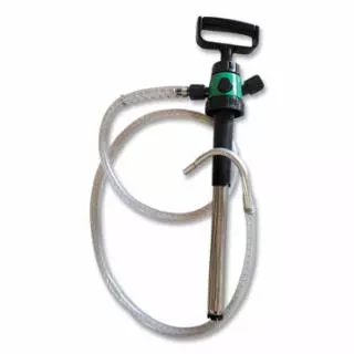 Premium Pump, 19.5 in L Hose, For 3/ 5 or 10 liter/US quart Drums, Mid Green