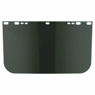 Visor, Dark Green, Unbound, 15-1/2 in L x 9 in H, for Jackson Safety® Head Gear/Cap Adaptors