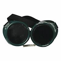 Cup Goggles, IR/UV 5.0, Hard Plastic, Green