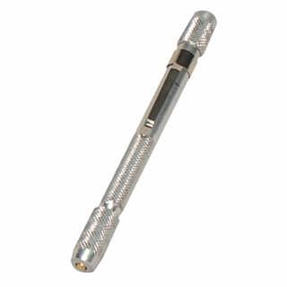 Tip Drill Set, Size 52 to 74, With 12 Even Number Drills and Aluminum Handle with Pocket Clip