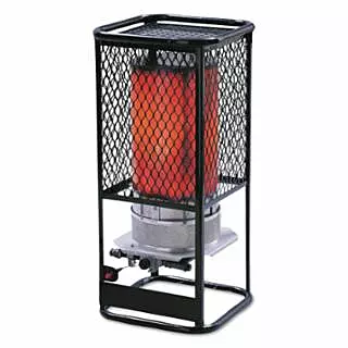 Portable Radiant Heater, 125000 Btu/h