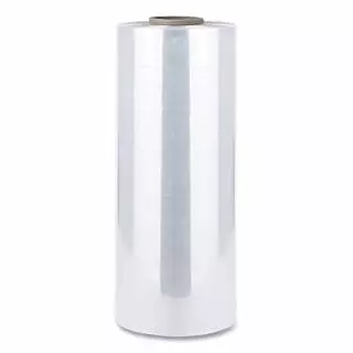 Hand Film Stretch Wrap, 5 in x 1000 ft, 80 ga, Clear