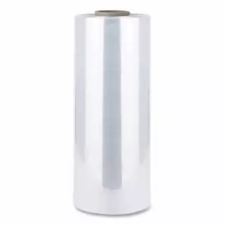 Hand Film Stretch Wrap, 5 in x 1000 ft, 80 ga, Clear