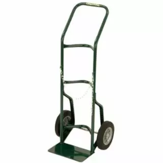 Series 700 Truck, Holds 1 Cylinder, 9-1/4 in dia, 10 in Solid Rubber/B.B. Wheels