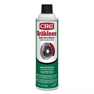 Brake Parts Cleaner, 14 oz Aerosol Can, Solvent Odor, Non-Chlorinated, Less Than 45% VOC