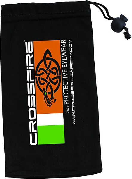 Crossfire Micro Fiber Eyewear Bag - Black
