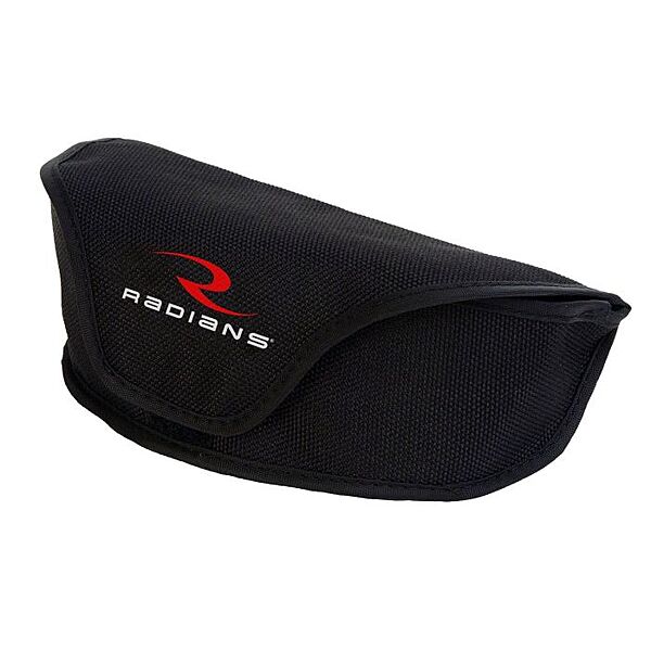 Radians 3 Pocket Eyewear Pouch with Logo - Black