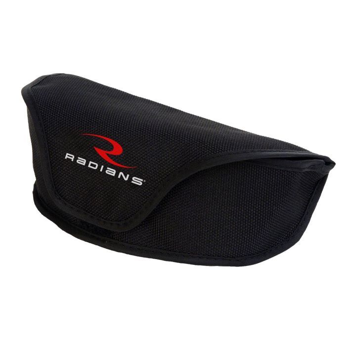 Radians 3 Pocket Eyewear Pouch with Logo - Black